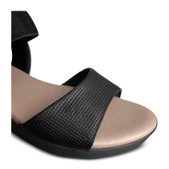 Imagem do Sandália Conforto Usaflex Plataforma Com Elástico