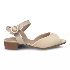 Sandália Modare Ultraconforto Peep Toe Tira Fina Com Fivela na internet