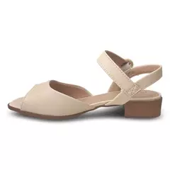 Sandália Modare Ultraconforto Peep Toe Tira Fina Com Fivela - WN Shoes