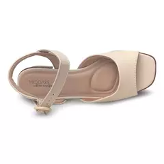 Sandália Modare Ultraconforto Peep Toe Tira Fina Com Fivela - loja online