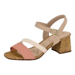 Sandália Modare Ultraconforto Salto Bloco Com Fivela na internet