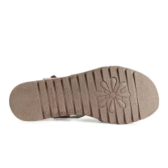 Imagem do Sandália New Face Couro New Mix Tiras Multicor