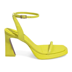 Sandália Santa Lolla Couro Nobre Soft Salto Alto - WN Shoes