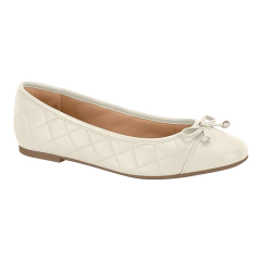 Sapatilha Vizzano Tecido/Matelassê Bico Redondo Com Lacinho