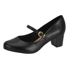 Sapato Beira Rio Boneca Mary Jane Salto Bloco - comprar online