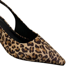 Sapato Chanel Quiz Bico Fino Salto Baixo Com Fivela - loja online