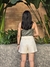 Short de Linho com Viscose 20816 - Liso Marfim - comprar online