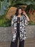 kimono de viscose Estampado Comprido 21091 Tamanho Único na internet