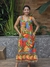 vestido viscolinho 3 botões 20761 estampado B