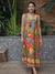 vestido viscolinho 3 botões 20761 estampado B - comprar online