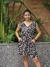 Macaquinho Curto Viscose 21148 Estampado - comprar online