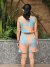 Macaquinho Curto Viscose 21148 Estampado - loja online