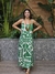 Vestido Max Amarração Viscose Estampado 21079 - loja online