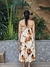 Vestido Max Amarração Viscose Estampado 21079 - loja online