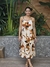 Vestido Max Amarração Viscose Estampado 21079 - Território Carioca