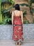vestido Fabi decote puxador lastex costa 21164 Estampado A - Território Carioca