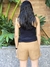 Imagem do Short de Linho com Viscose 20816 - Liso Caramelo