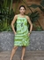 Vestido Aline curto alça passador 21166 estampado B - comprar online