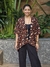 Kimono Curto Estampado B 20984 Tamanho Único Animal Print - Território Carioca