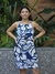 Vestido Aline curto alça passador 21166 estampado E na internet