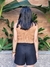 Short de Linho com Viscose 20816 - Liso Preto na internet