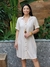 Chemise Viscose 21015 Manga Alheta Liso Nude - comprar online
