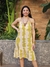 Vestido Fabi decote v 2 tiras 21087 estampado A