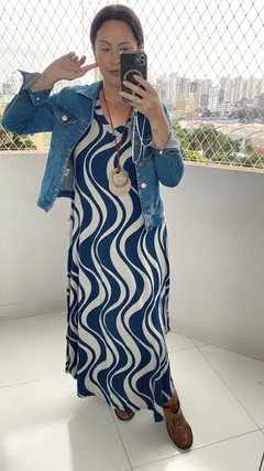 Imagem do Vestido Alana Manga Longa (estampado)