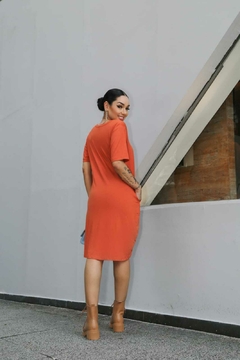 Vestido Mullet (Manga Curta)
