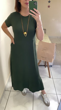 Vestido Suíça - (Malha) - comprar online