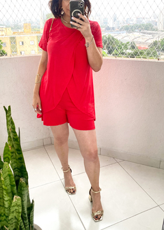 Conjunto Brooklin (Vermelho) M