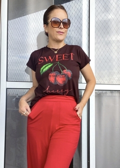 Camiseta Cherry - Marta Moraes Shop