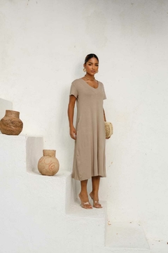 Vestido Texas - (manga curta) - loja online