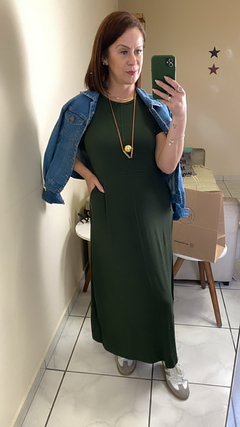 Vestido Suíça - (Malha) - comprar online