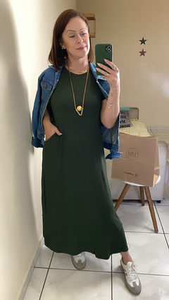 Vestido Suíça - (Malha) - comprar online