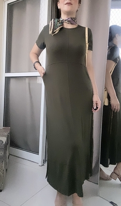 Vestido Suíça - (Malha)