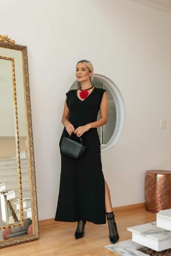 Vestido Longo Lyon (preto) - Marta Moraes Shop