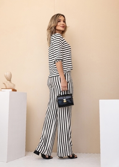 Conjunto listrado Léia - Marta Moraes Shop