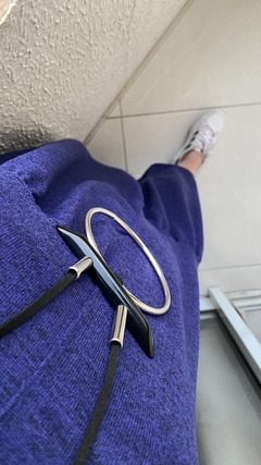 Colar Argola prateada - comprar online