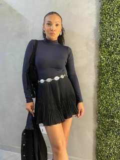 Saia Curta Plissada - comprar online