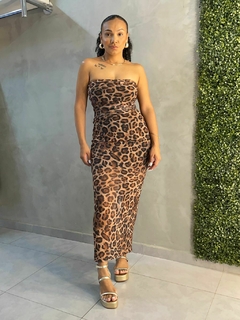 Vestido Tule Onça Bárbara na internet