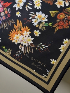 Lenço Flor de Jasmin Black - comprar online