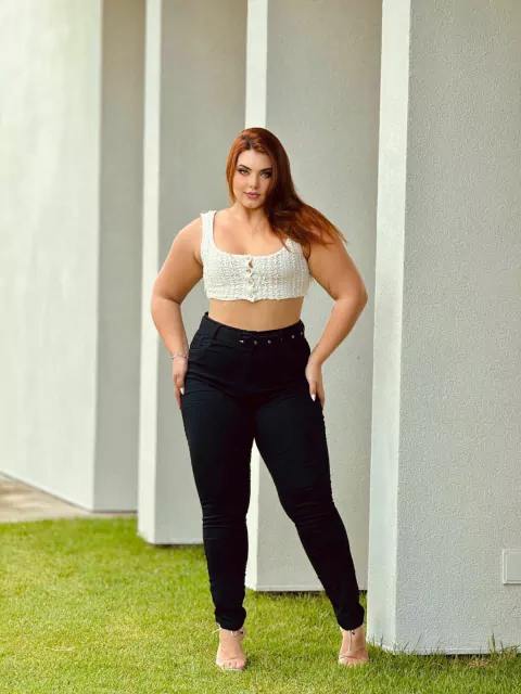 CALCA JEANS PLUSS VERINI - REF: 1019