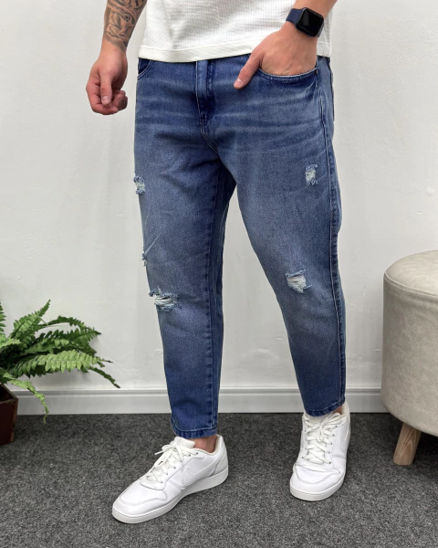 CALÇA SLIM DESTROYED CAUNT - REF: 660