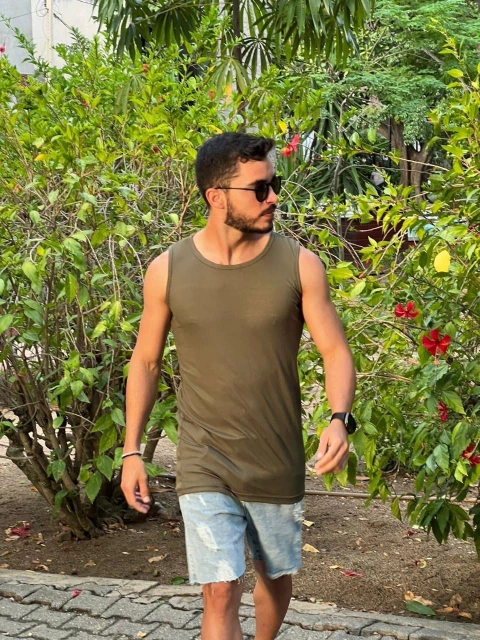 REGATA CANELADA - VERDE MILITAR