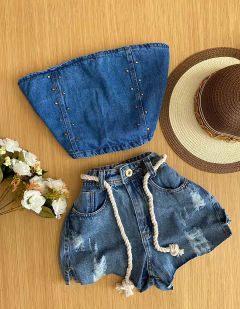 CROPPED JEANS - comprar online