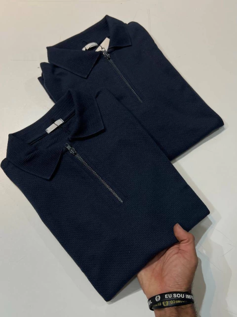 CAMISA GOLA POLO COM ZIPER - comprar online