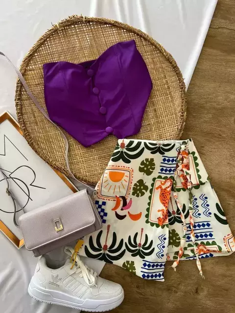 CROPPED LYCRA BEACH GLOSS - REF: 330 - comprar online