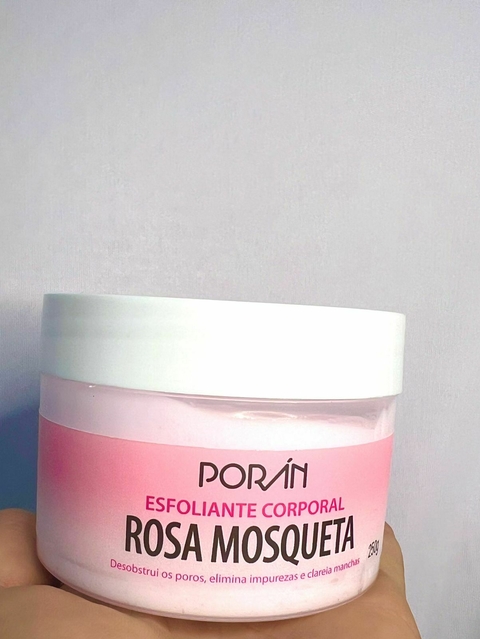 Esfoliante corporal rosa mosqueta poran