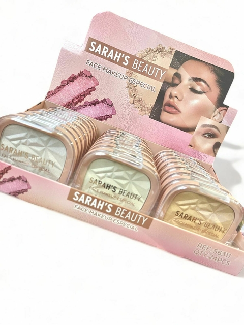 Iluminador Sarah beauty face makeup especial